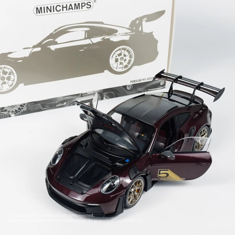 Minichamps 1:18 Porsche 911(992) GT3 RS 2024 Car Model Alloy