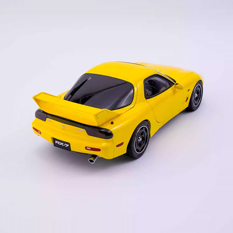 POLAR MASTER 1:18 Mazda RX7 SPIRIT R alloy car model with engine