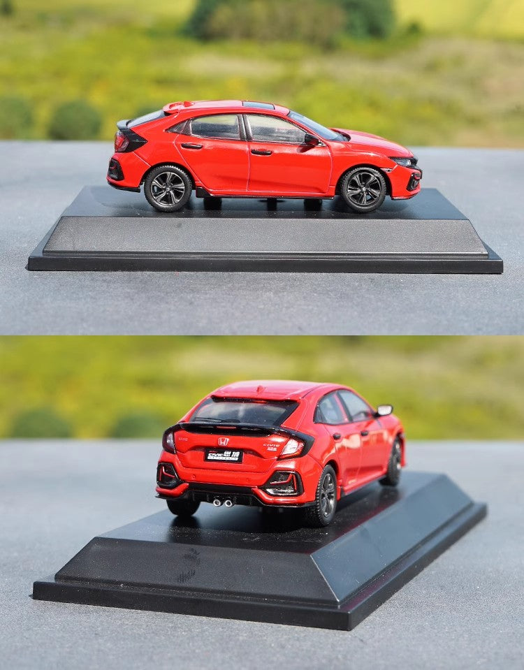 1:43 original honda civic car model 2020 civic model new civic alloy car model