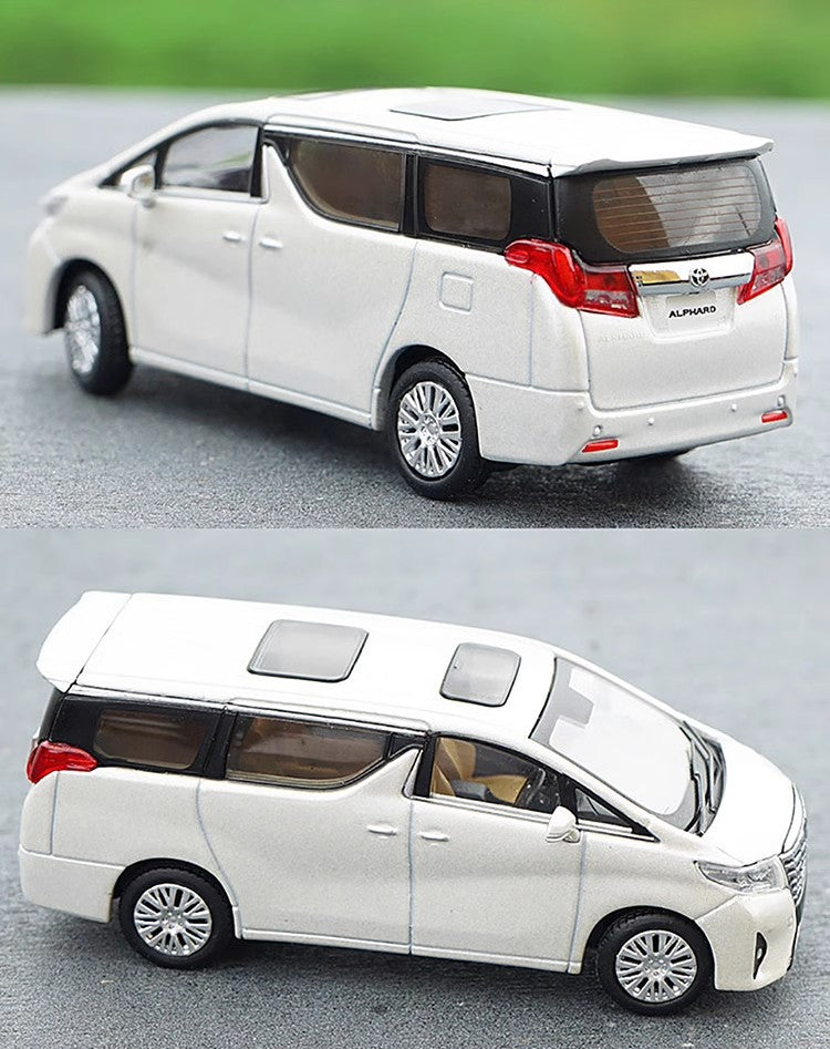 GCD1:64 Alphard MPV business car nanny car alloy simulation car model collection adult