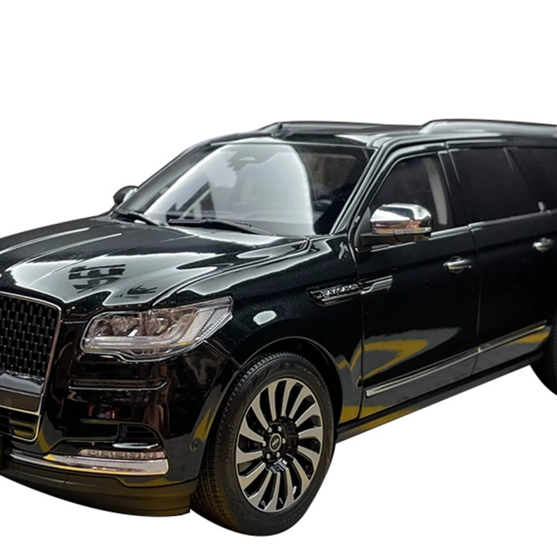 Lincoln original car model 2022 Lincoln Navigator Diecast car simulation car model collection gift