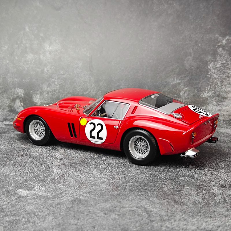 Kyosho 1:18 Ferrari 250GTO 19# 22# Alloy Car Model