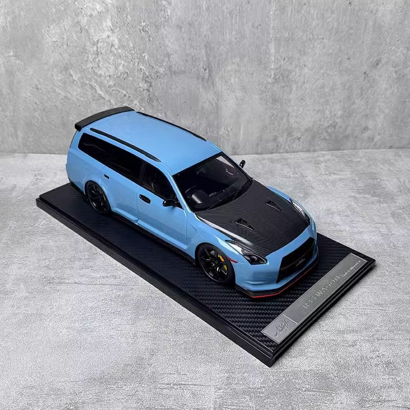 IVY 1/18 Nissan GTR35 STAGEA-R35 Wagon Resin car model collection