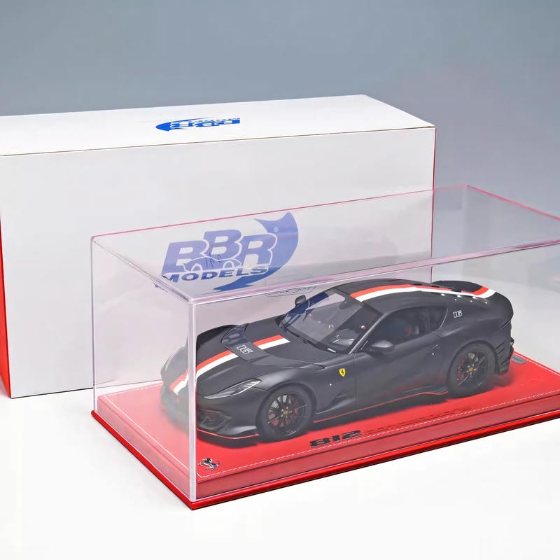 BBR 1:18 Ferrari 812 Competizione Leclerc Resin Car Model Collection