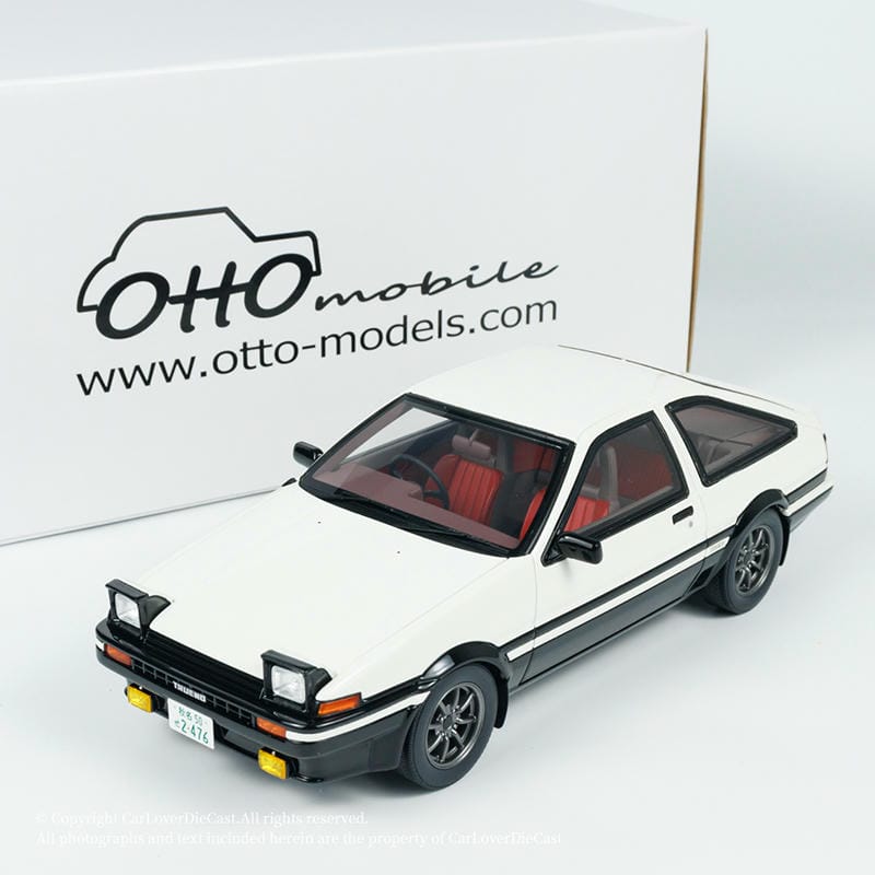 1/ 18 OTTO Toyota TOYOTA AE86 1985 Jumping Light Edition OT444B Car Model