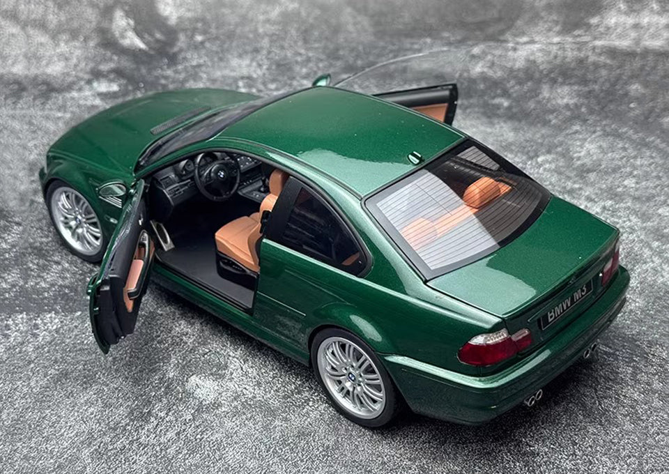 SOLIDO 1:18 BMW M3 E46 COUPE 2000 Alloy Car Model Premium Collectibles, Souvenirs, Gifts