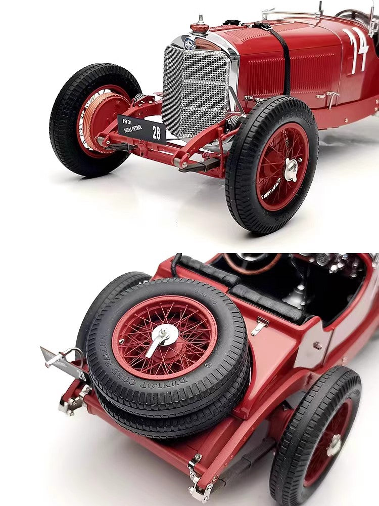 CMC Mercedes-Benz SSKL Red Elephant 14 Racing Edition 1:18 Alloy Car Model