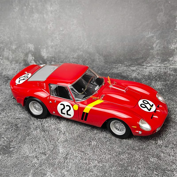 Kyosho 1:18 Ferrari 250GTO 19# 22# Alloy Car Model