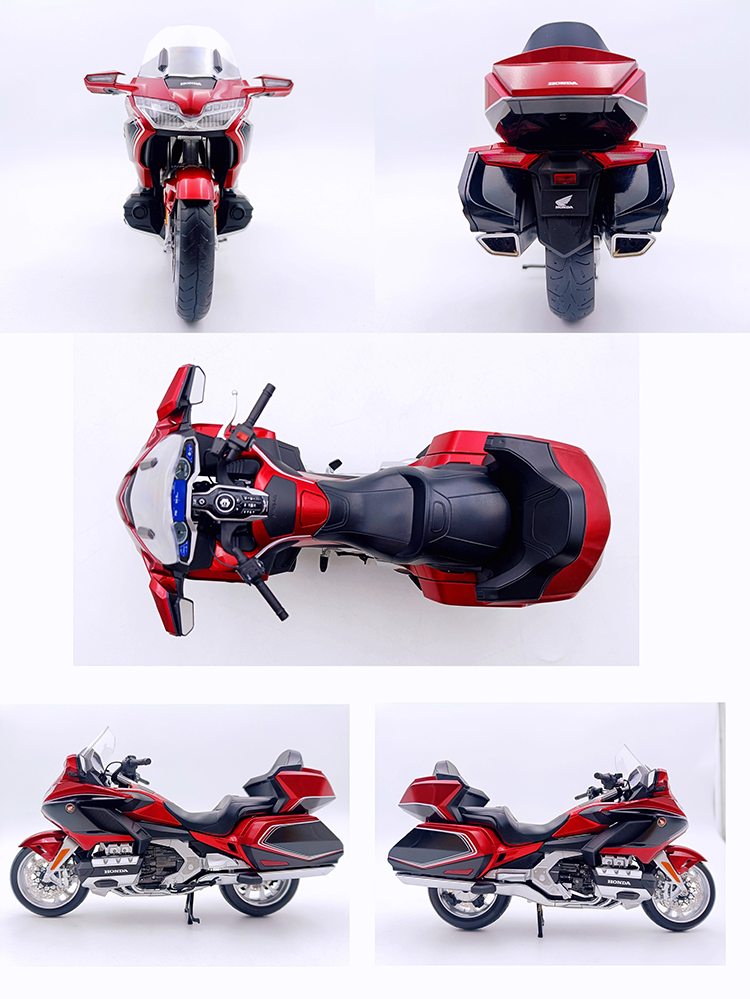 LCD 1:12 Honda Gold Wing GL1800 Motorcycle model car model cruise model