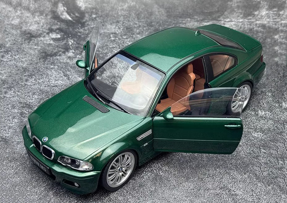 SOLIDO 1:18 BMW M3 E46 COUPE 2000 Alloy Car Model Premium Collectibles, Souvenirs, Gifts