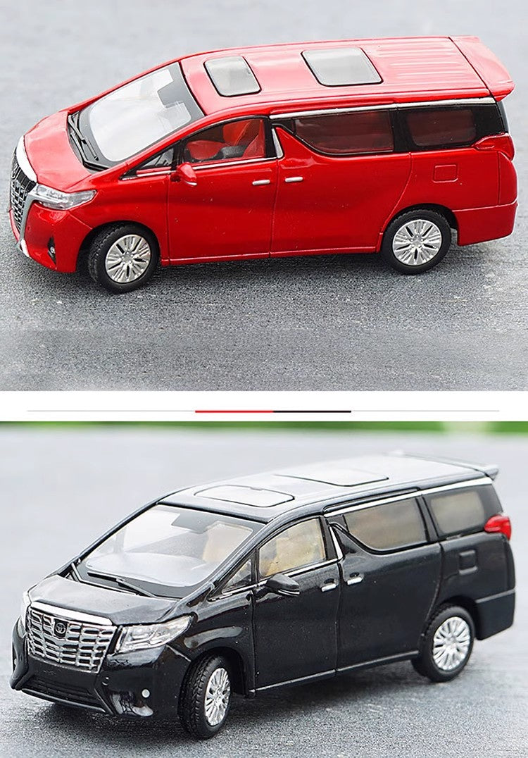 GCD1:64 Alphard MPV business car nanny car alloy simulation car model collection adult