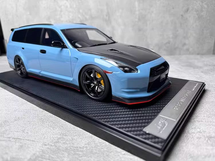 IVY 1/18 Nissan GTR35 STAGEA-R35 Wagon Resin car model collection