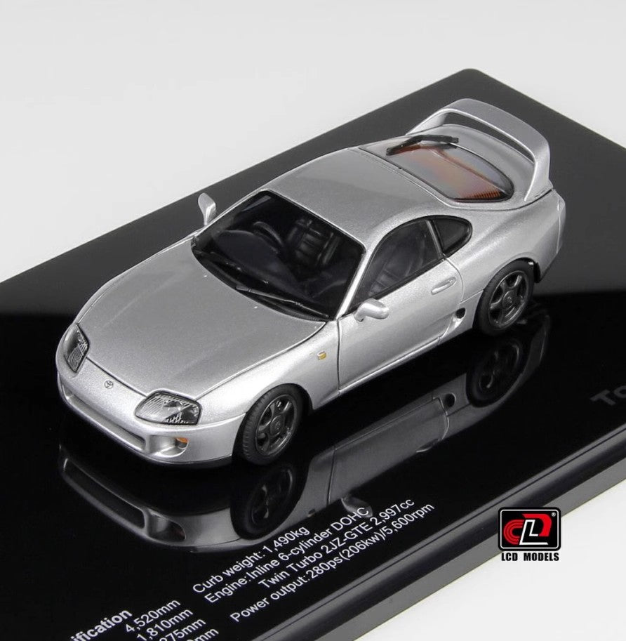 LCD 1:43 Toyota Supra A80 Speedmaster(Bull Demon King) Alloy full open car model ornament collection