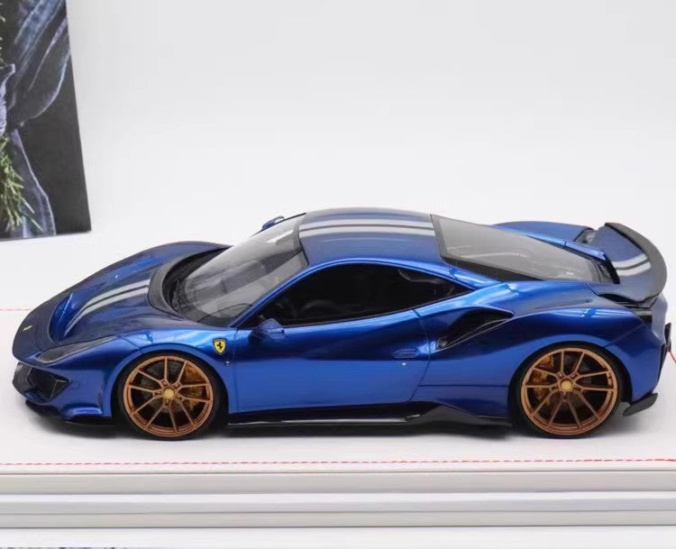 IVY limited 1:18 spot Novitec Ferrari 488Pista simulation car model limited collection