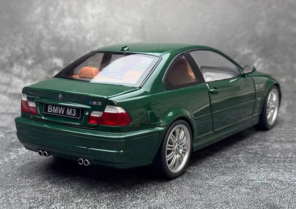 SOLIDO 1:18 BMW M3 E46 COUPE 2000 Alloy Car Model Premium Collectibles, Souvenirs, Gifts