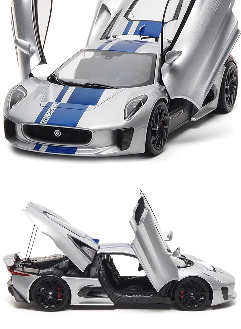 AR almost real Jaguar CX75 2013 1:18 alloy fully open car model limited edition