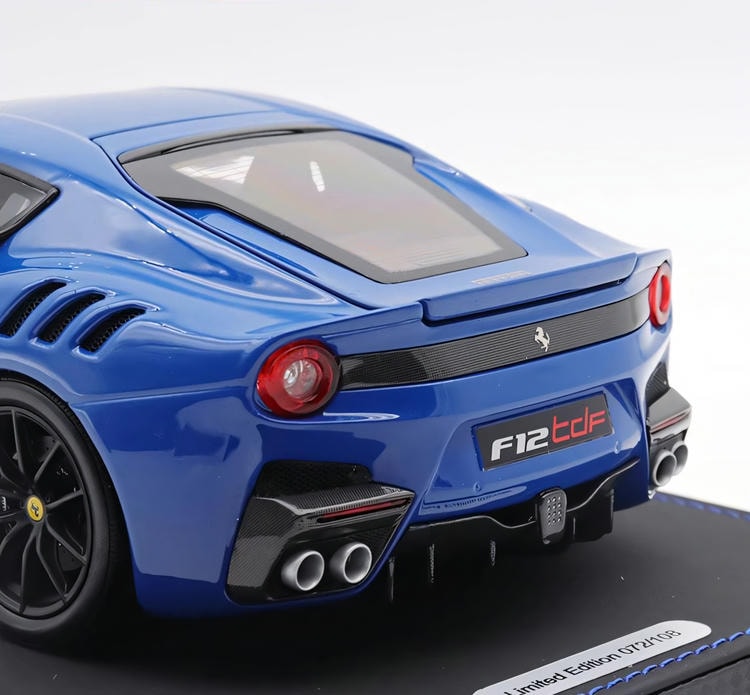 Ferrari F12 TDF Italy BBR 1:18 sports car simulation alloy full open car model