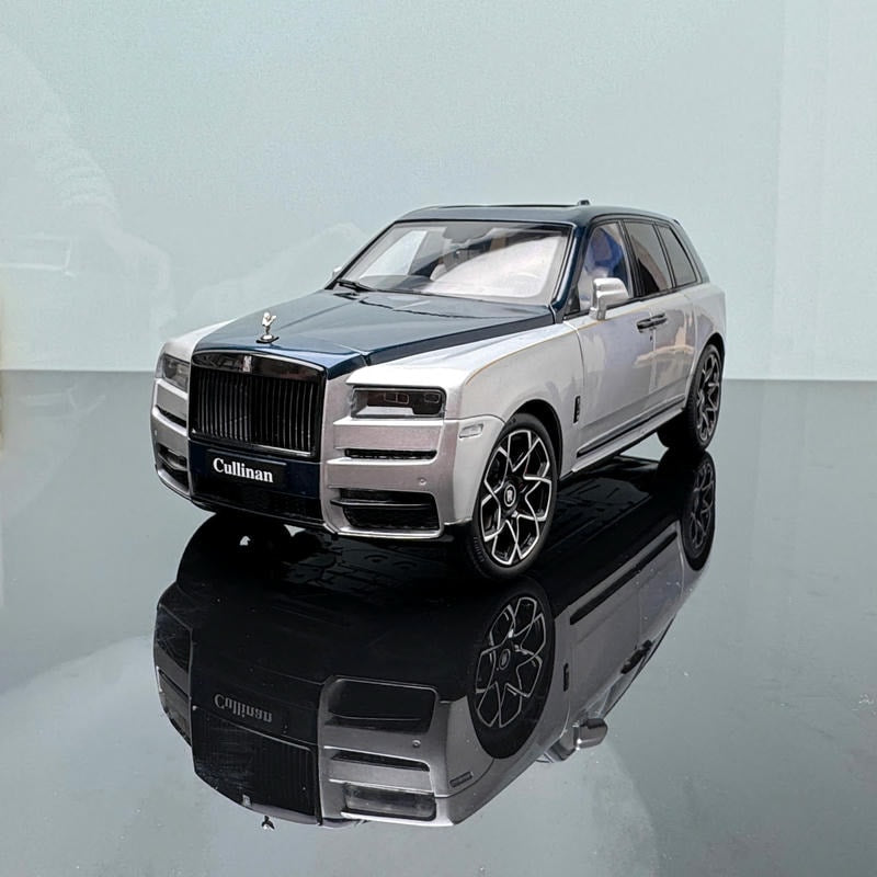 Original Rolls-Royce Cullinan 1:18 Diecast full open double BB wheels simulation car model adult toys