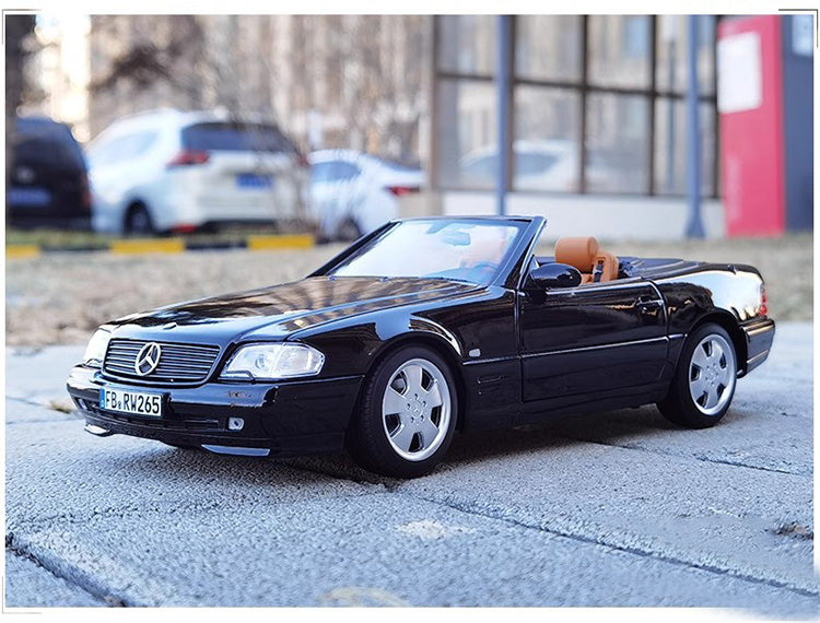 NOREV 1:18 1999  SL Convertible R129 Benz SL500 Vintage Alloy Car Model Car Model