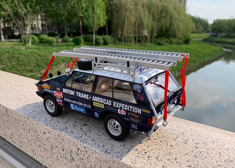 AR Range Rover British American Cross Racing Limited Edition 1:18 Alloy Simulation Car Model