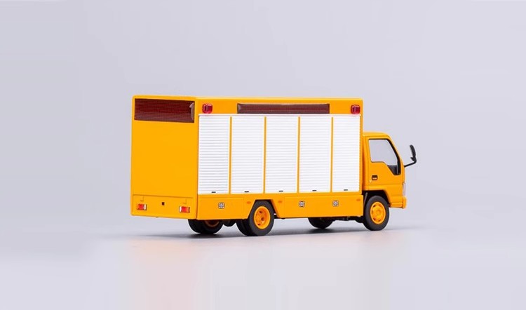 GCD 1/64 ISUZU Isuzu Flatbed Tow Truck Vans Alloy Car Models and Ornaments