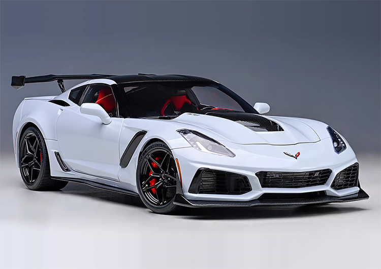 CHEVROLET CORVETTE C7 ZR1 alloy model car 1:18 AUTOart