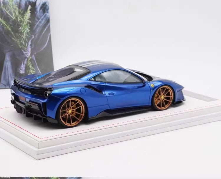 IVY limited 1:18 spot Novitec Ferrari 488Pista simulation car model limited collection