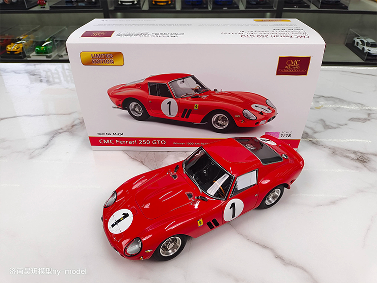 CMC 1/18 Ferrari 250gto Alloy Collectible Car Model