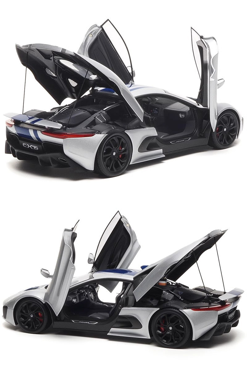 AR almost real Jaguar CX75 2013 1:18 alloy fully open car model limited edition