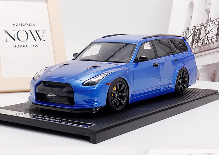 Limited IVY 1/18 Nissan GTR STAGEA R35 wagon resin simulation car model collection