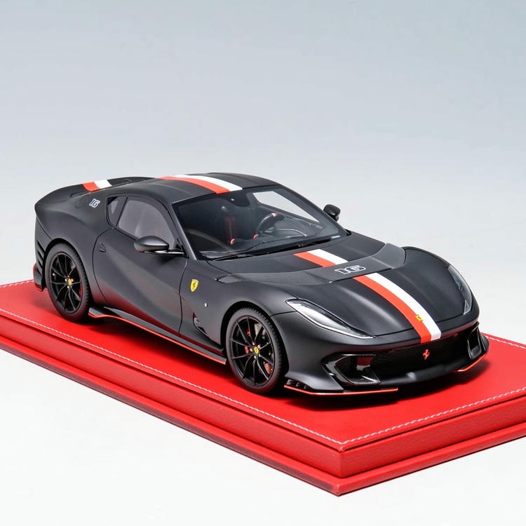 BBR 1:18 Ferrari 812 Competizione Leclerc Resin Car Model Collection