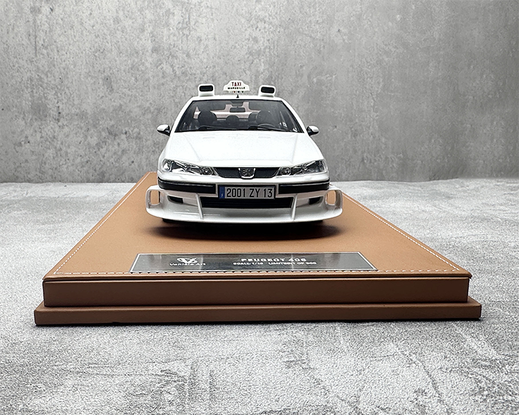 Vehicle Art Peugeot 406 Taxi Resin Car Model Collection 1 18 Taxi Express