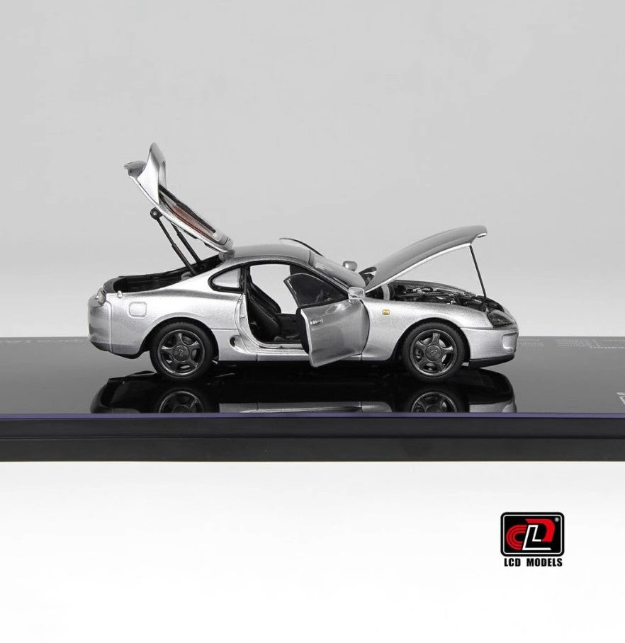 LCD 1:43 Toyota Supra A80 Speedmaster(Bull Demon King) Alloy full open car model ornament collection