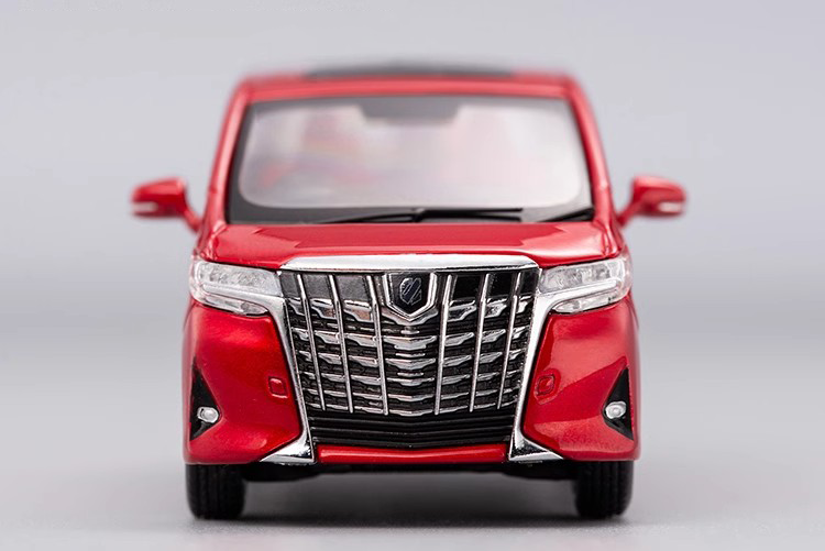 GCD1:64 Alphard MPV business car nanny car alloy simulation car model collection adult