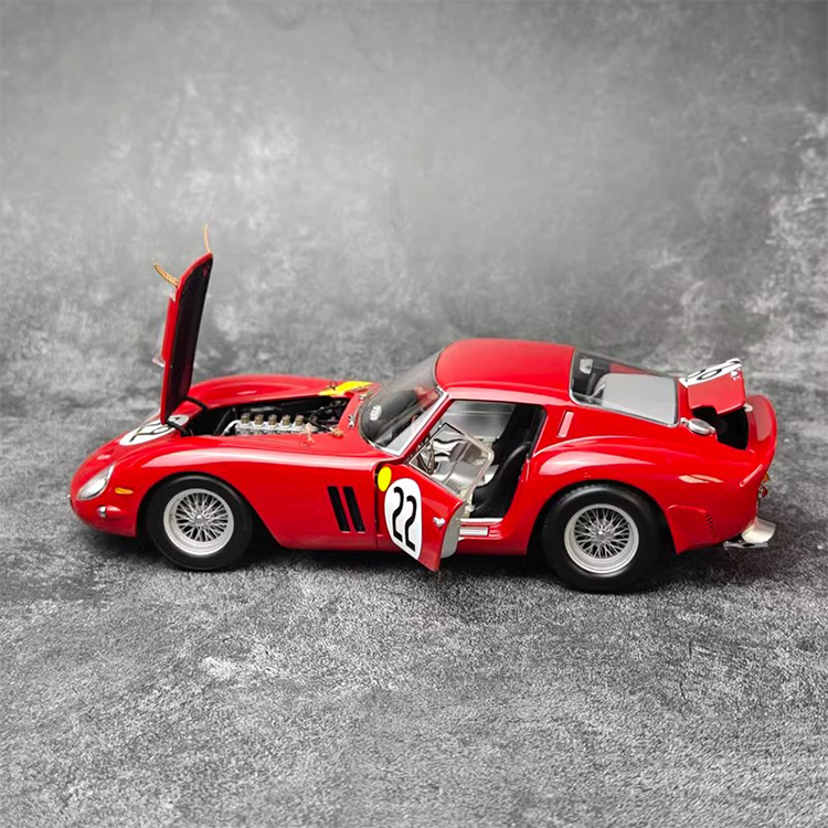 Kyosho 1:18 Ferrari 250GTO 19# 22# Alloy Car Model