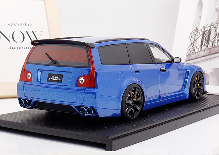 Limited IVY 1/18 Nissan GTR STAGEA R35 wagon resin simulation car model collection