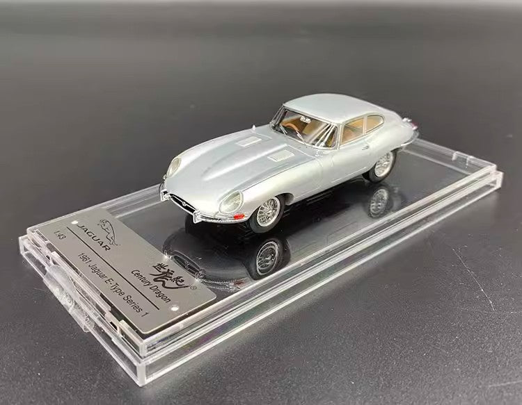 Century Dragon original car model 1:43 Jaguar 1961E convertible hardtop simulation car model collection gift