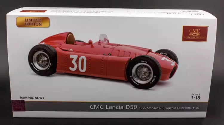 CMC 1:18 Lancia 1955 d50 #30 F1 Alloy Car Model