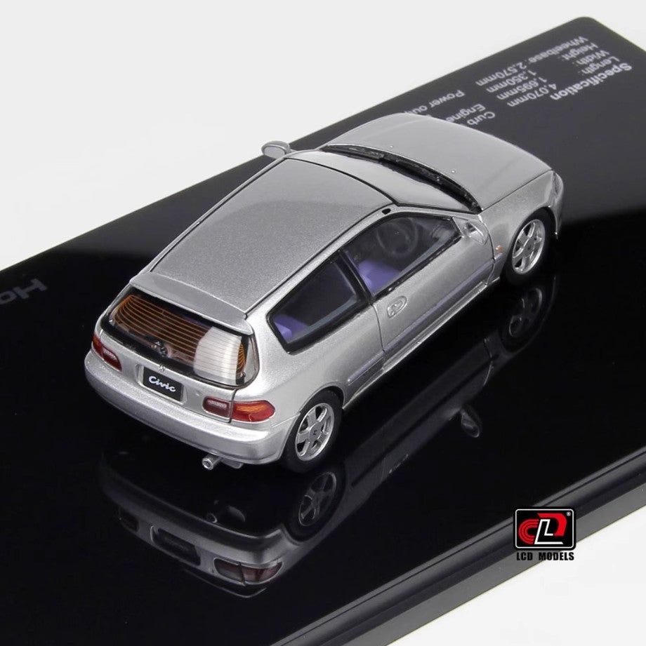 LCD 1:43 Honda EG6 SiR(SiRII) simulation alloy car model ornament collection