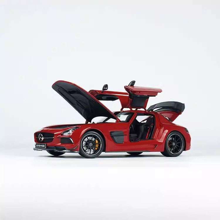 MINICHAMPS 1:18 Mercedes-Benz AMG SLS Alloy Car Model Mercedes-Benz sls Car Model