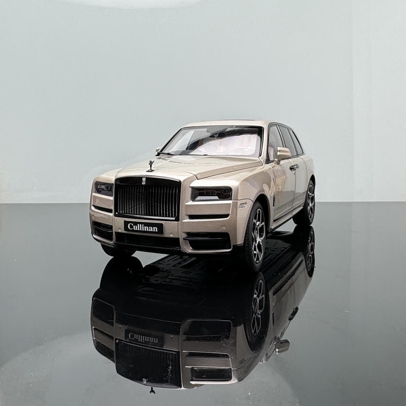 Original Rolls-Royce Cullinan 1:18 Diecast full open double BB wheels simulation car model adult toys