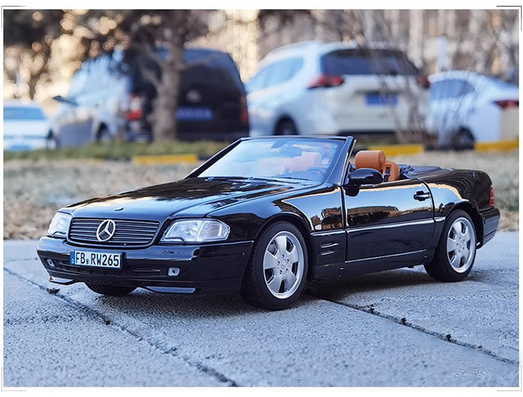 NOREV 1:18 1999  SL Convertible R129 Benz SL500 Vintage Alloy Car Model Car Model