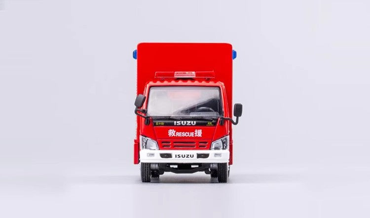 GCD 1/64 ISUZU Isuzu Flatbed Tow Truck Vans Alloy Car Models and Ornaments