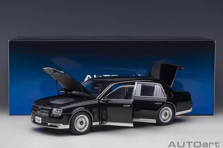 AUTOART 1:18 Toyota Century with Curtains Special Edition Car Model Gift Collection