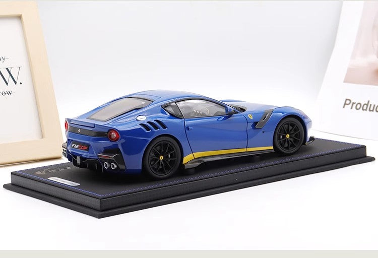 Ferrari F12 TDF Italy BBR 1:18 sports car simulation alloy full open car model