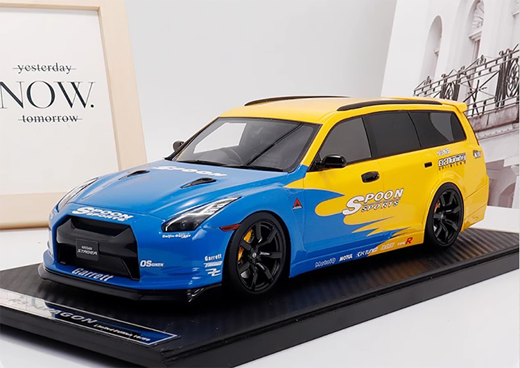 Limited IVY 1/18 Nissan GTR STAGEA R35 wagon resin simulation car model collection