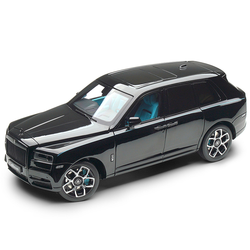 Original Rolls-Royce Cullinan 1:18 Diecast full open double BB wheels simulation car model adult toys