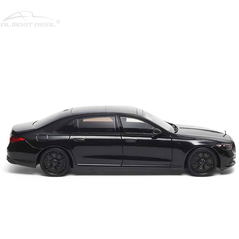 AR1/18 Mercedes-Benz Maybach S-Class S680 2023 Night Series Maybach Alloy Car Models