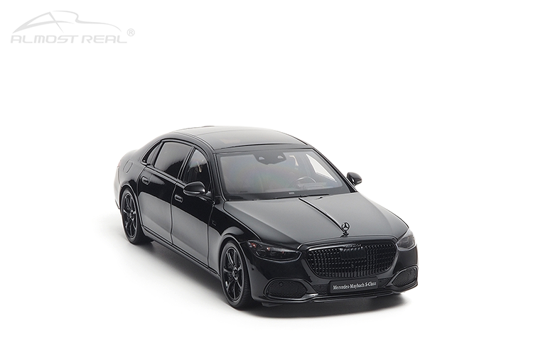 AR1/18 Mercedes-Benz Maybach S-Class S680 2023 Night Series Maybach Alloy Car Models