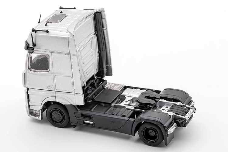 GCD upgraded version 1:64 Mercedes-Benz Actros double-decker coupe trailer car transporter car model limited edition